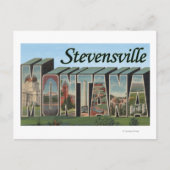 Stevensville, Montana Postkarte (Vorderseite)