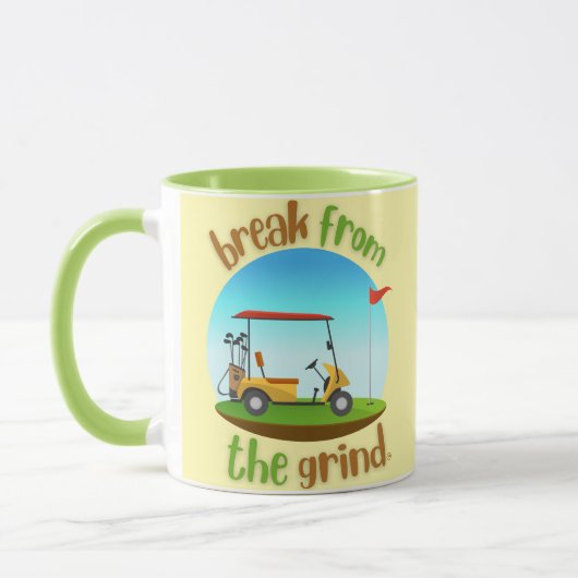 Steves Golf Cart BFTG Coffee Tasse (Links)