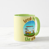 Steves Golf Cart BFTG Coffee Tasse (VorderseiteRechts)