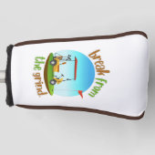 Steve's Golf Cart BFTG Putter Cover Headcover (Vorderseite)