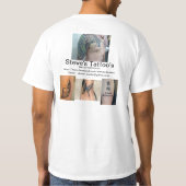 Steves Promo-Shirt Tätowierung T-Shirt (Rückseite)