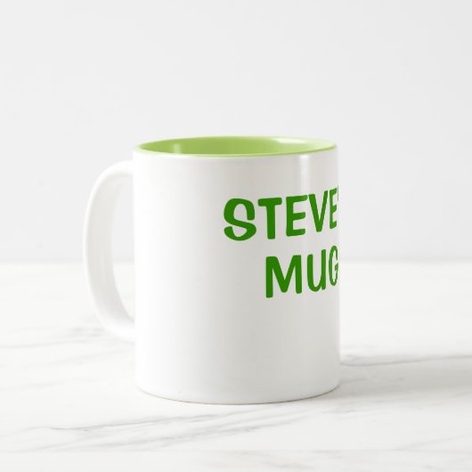 STEVES TASSE (Vorderseite Links)