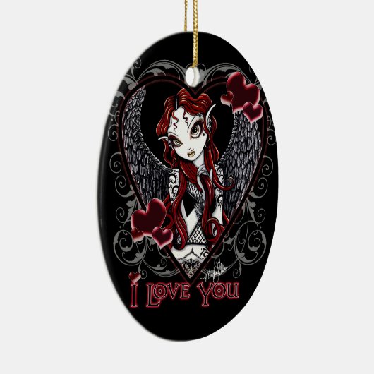 "Stevie" gotische Keramikornament (Rechts)