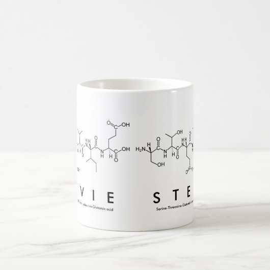 Stevie Peptidname Tasse (Mittel)