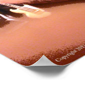 Stevie Ray Gone Poster (Ecke)