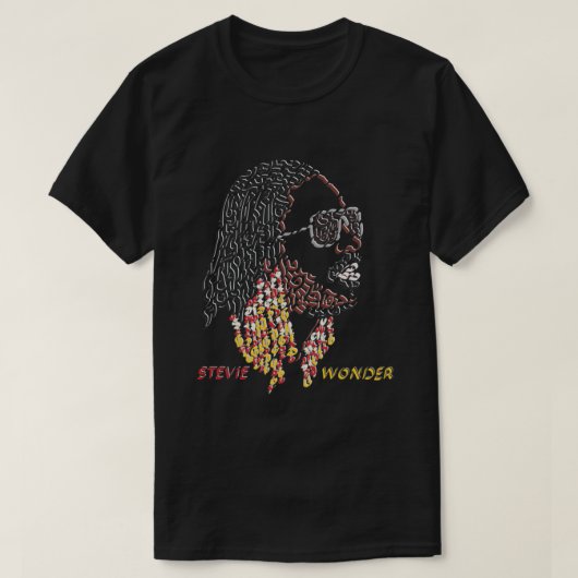 Stevie Wonder Classic T - Shirt.png T-Shirt (Design vorne)