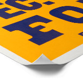 Stevie Wonder / Gil Scott Heron Poster (Ecke)