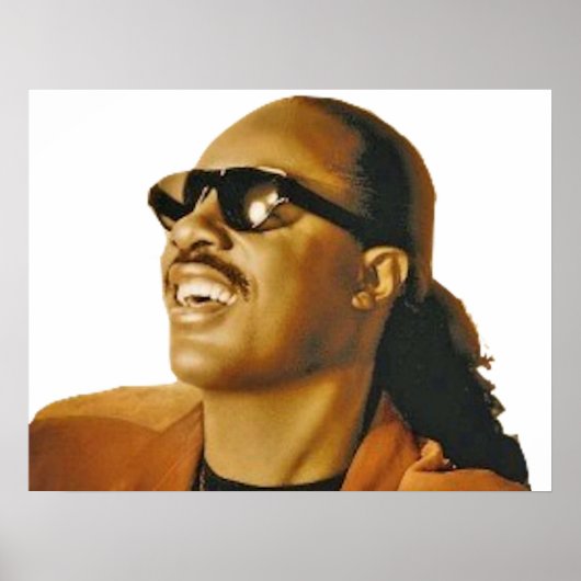 Stevie Wonder Poster (Vorne)