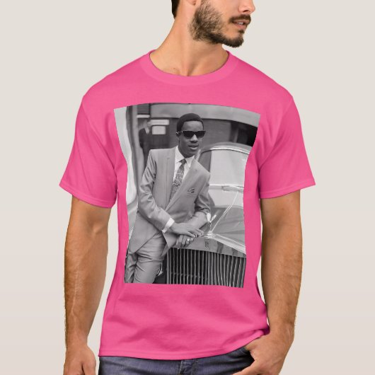 Stevie Wonder T-Shirt (Vorderseite)