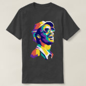 Stevie Wonder WPAP Limit Colour Pillow T-Shirt (Design vorne)