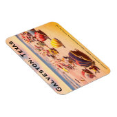 Steward Beach, Galveston, Texas Magnet (Rechte Seite)