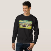 Steward Beach, Galveston, Texas Sweatshirt (Vorne ganz)