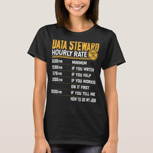 Steward, Data Steward T-Shirt (Vorderseite)