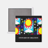STEWARD OF CREATION MAGNET (Vorderseite/Rückseite)