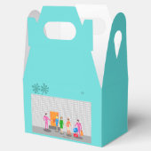 Stewardess Gastgeschenk Box mit Atompalmsprings Geschenkschachtel (Geöffnet)