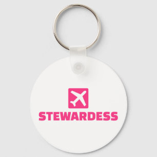 Stewardess Schlüsselanhänger