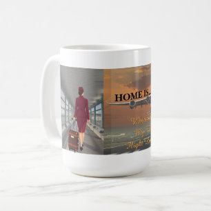 Stewardessen- und Kabinenpersonal-Kaffeetasse Kaffeetasse