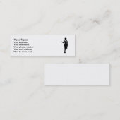 Stewardessfluglinie Mini Visitenkarte (Vorne/Hinten)