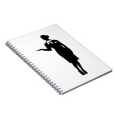 Stewardessfluglinie Notizblock (Rechte Seite)