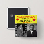 Stewart Alexander 2012 Button (Vorne & Hinten)