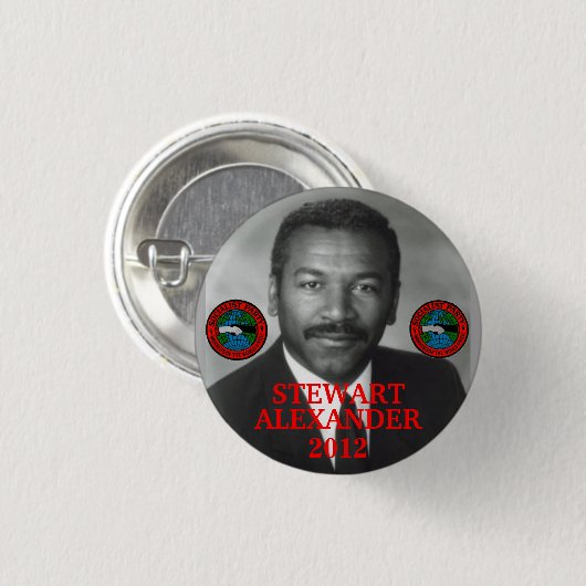 Stewart Alexander 2012 Button (Vorne & Hinten)