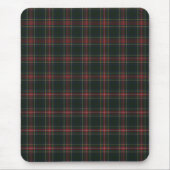 Stewart Black Modern Original Schottischer Tartan Mousepad (Vorne)