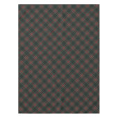Stewart Black Modern Scottish Tartan Tischdecke (Vorderseite)