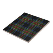 Stewart Black Tartan Fliese (Seite)
