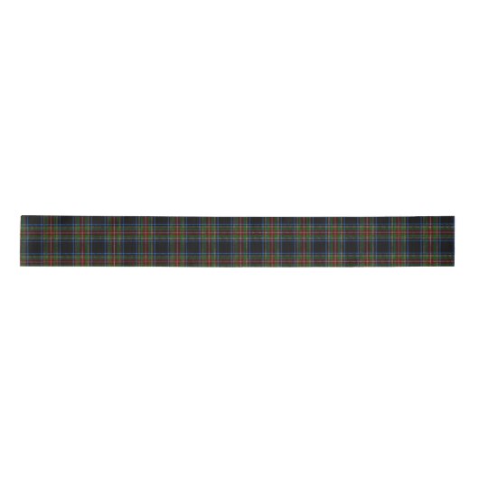 Stewart Black Tartan Satinband (Vorderseite)