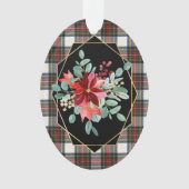 Stewart Blue Dress Original Scottish Tartan Ornament (Vorderseite)