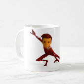 Stewart-Charakter-Tasse - Animations-Mentor Kaffeetasse (Vorderseite Links)