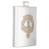 Stewart Clan Abzeichen Embossed Flask Flachmann (Rechts)
