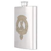 Stewart Clan Abzeichen Embossed Flask Flachmann (Links)