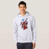 Stewart Clan Abzeichen Hoodie (Vorne ganz)