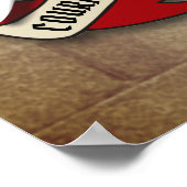 Stewart Clan Abzeichen W/Crossed Schwerter Poster (Ecke)