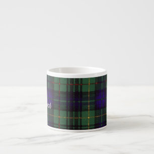 Stewart-Clan, der karierten schottischen Tartan Espressotasse
