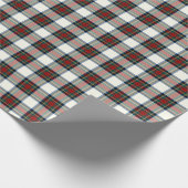 Stewart Clan Formal Dress Tartan Geschenkpapier (Ecke)