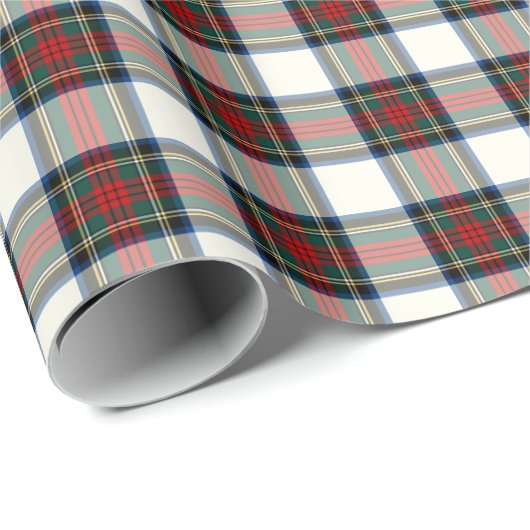 Stewart Clan Formal Dress Tartan Geschenkpapier (Rolleneckpunkt)