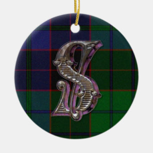Stewart Clan Monogram Ornament