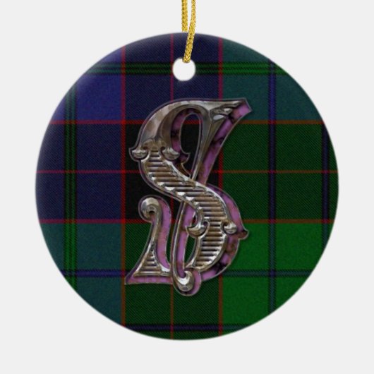 Stewart Clan Monogram Ornament (Vorne)