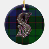 Stewart Clan Monogram Ornament (Hinten)