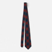 Stewart-Clan Navy-Tartan Krawatte (Rückseite)