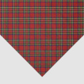 Stewart Clan Tartan Kariertes Muster Seidenpapier (Ausschnitt)