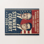 Stewart/Colbert 2028 Puzzle (Horizontal)