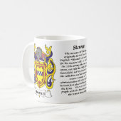 Stewart, die Geschichte, die Bedeutung und das Kaffeetasse (Vorderseite Links)