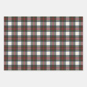 Stewart Dress Modern Scottish Tartan Geschenkpapier Set (Vorderseite)
