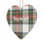 Stewart Dress Tartan Kariert Air Freshener Autolufterfrischer (Links)