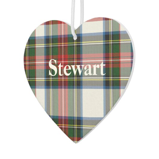 Stewart Dress Tartan Kariert Air Freshener Autolufterfrischer (Links)