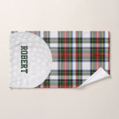 Stewart Dress Tartan Kariert Golf Towel Handtuch (Handtuch)