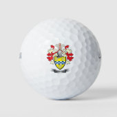 Stewart Familienwappen Coat of Arms Golfball (Vorderseite)